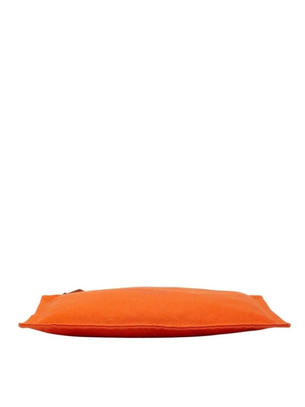 Hermes Yachting GM Pouch Orange Cotton Leather
